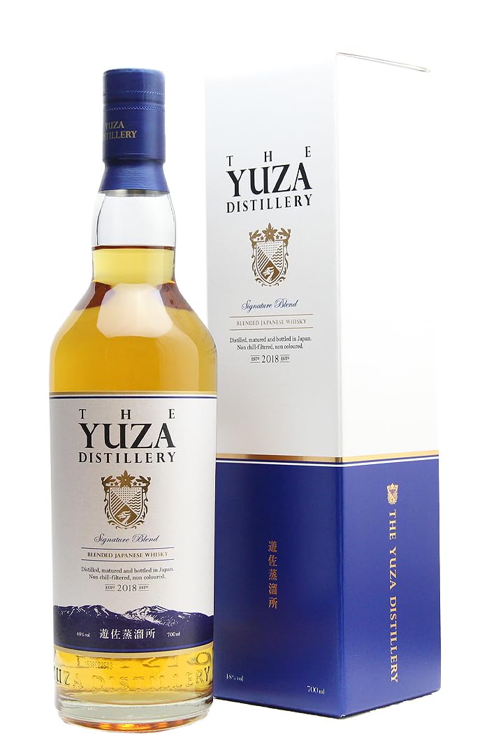 遊佐蒸留所　ＹＵZAシグネチャーブレンドとシングルモルト2024の2本セット Amazon.co.jp: YUZA ブレンデッド ジャパニーズウイスキー